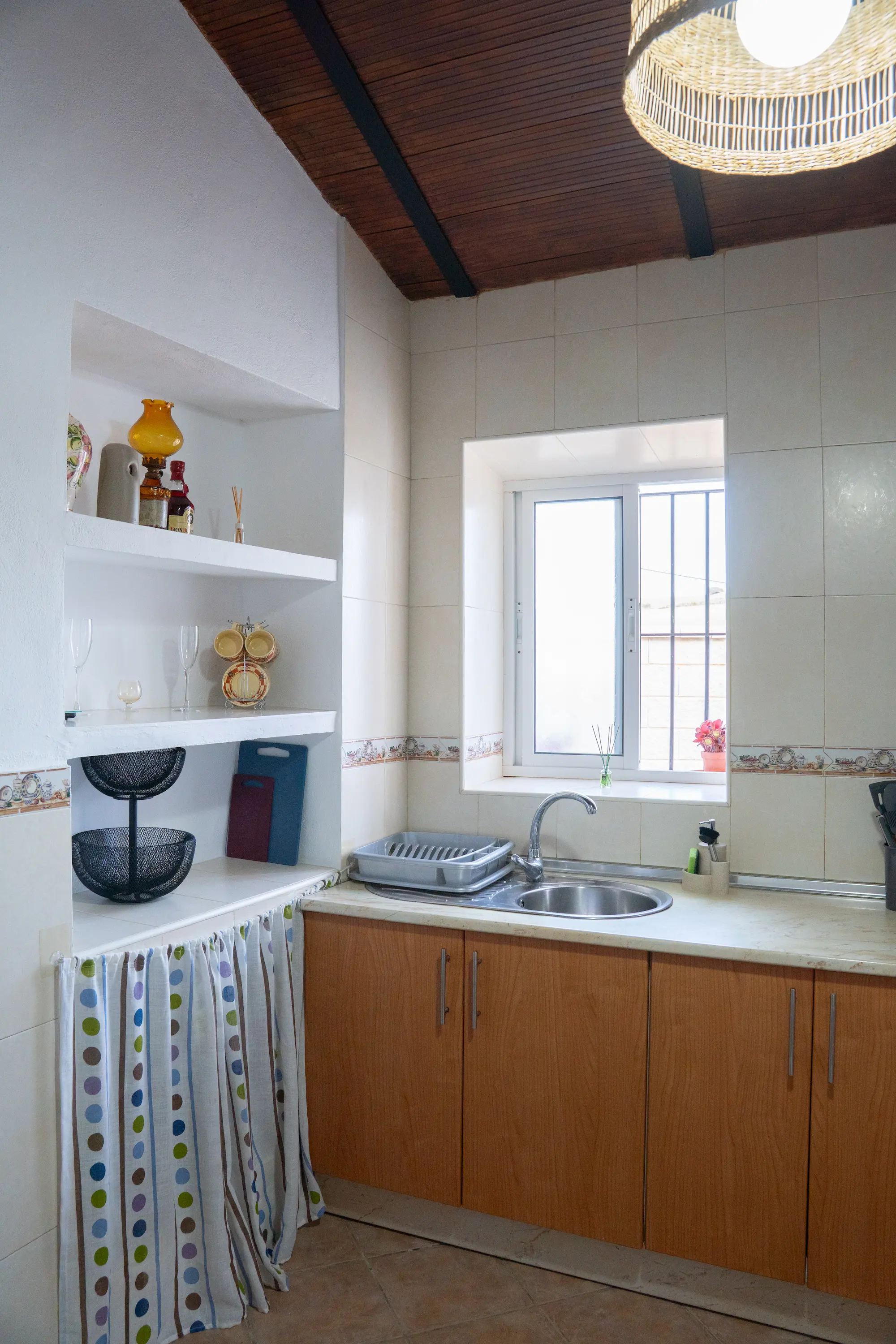 Cocina equipada de la casa